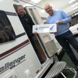 Newport Caravans wins coveted customer service accolade