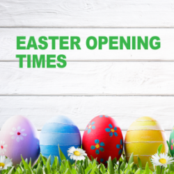 Our Easter Opening times 2017